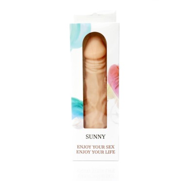 Wibrator realistyczny sex penis cyberskóra 20 cm